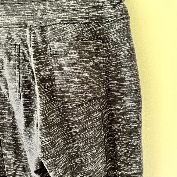 Athleta Stone Metro Slouch Heather Charcoal Gray Drawstring Pants - Small - Picture 9 of 13